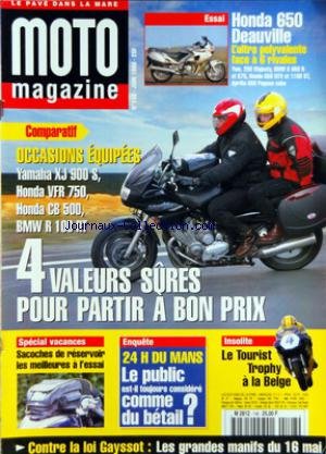 MOTO MAGAZINE [No 148] du 01/06/1998