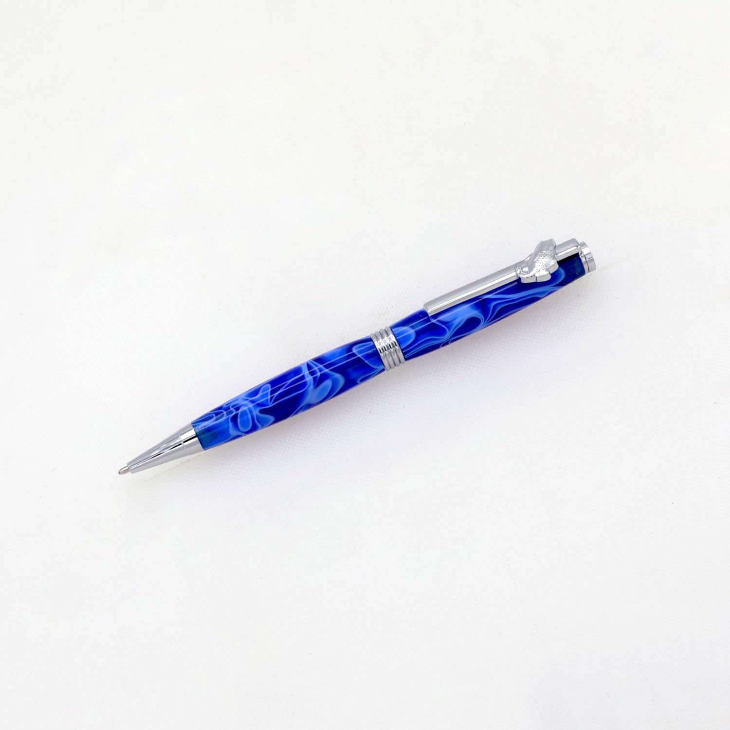 Legacy Woodturning, Largemouth Bass Fish Pen Kit, Chrome Finish, 10 Pack