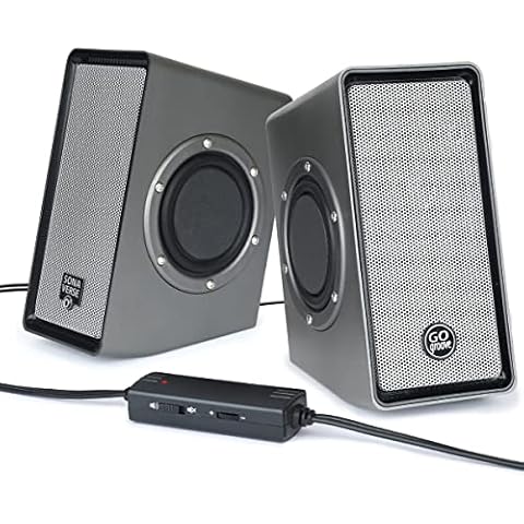 Altavoces USB GOgroove O2i SonaVERSE para Gaming con Luces Azules Cover