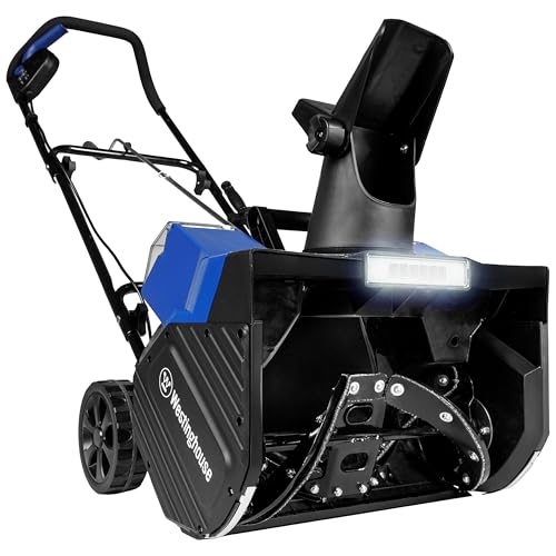 Image of Westinghouse WSnow18T 48V Cordless Snow Blower 18 Inch Tool, Steel Auger, Brushless Motor, 25ft Throwing Distance, Plows 650lbs /min, Compatible with Snow Joe Batteries (Battery & Charger Not Included)