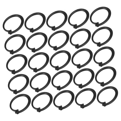Parliky 30pcs C Shaped Curtain Hooks Heavy Duty Clips for Sunshade Tents Gazebos Easy Install Wind Resistant for Outdoor Camping Beach Trips