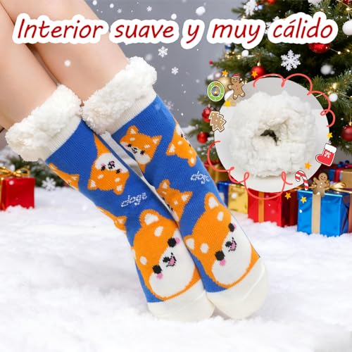 Invierno térmico calcetines de mujer para regalar bienestar 3