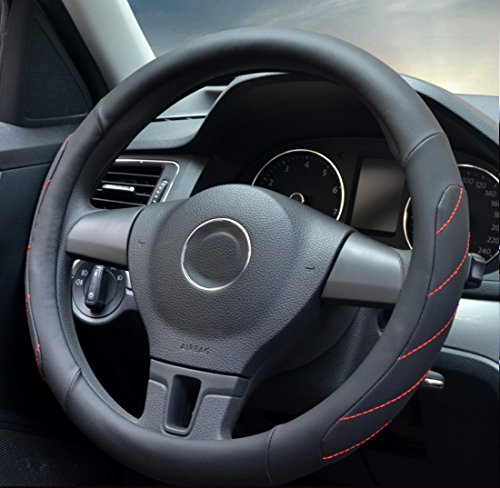 ontto ハンドルカバー ステアイングカバー スポーツ風 フィット感重視 sサイズ 触感よく 滑り止め 通気性いい