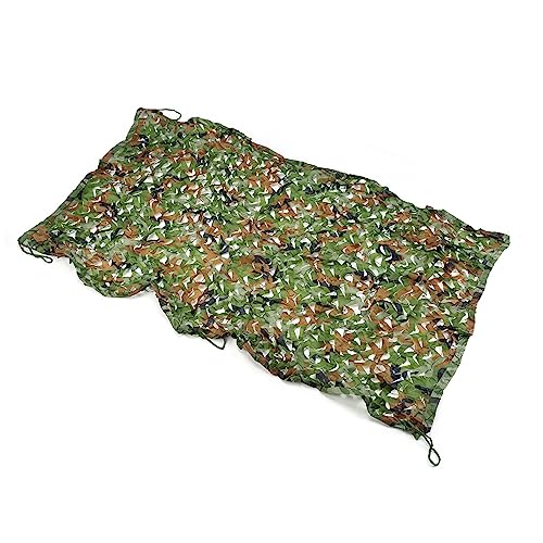 Leapiture 1M X 2M Red Camuflaje Militar, Red Camuflaje Bosque para Exteriores Red De Camuflaje Militar para Caza, Red De Camping Camuflaje De Jungla para Exteriores