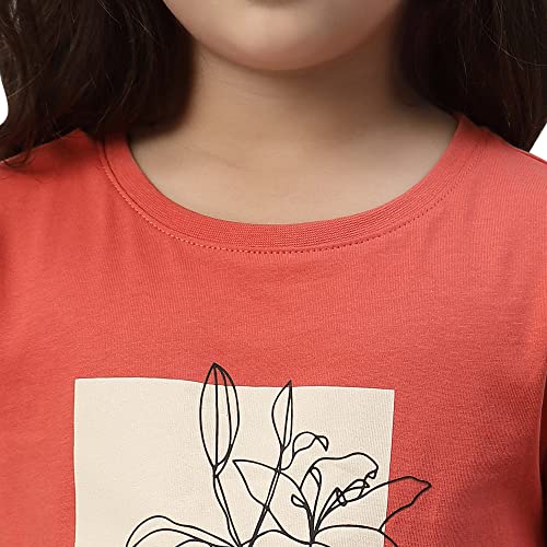 Image of Mode By Red Tape Girl's Regular Fit T-Shirt