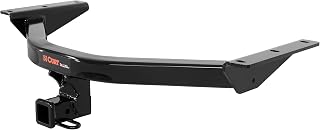 CURT 13146 Class 3 Trailer Hitch 2-Inch Receiver for Honda Pilot & Acura MDX - Gloss Black Powder Coat, 6000 lbs GTW