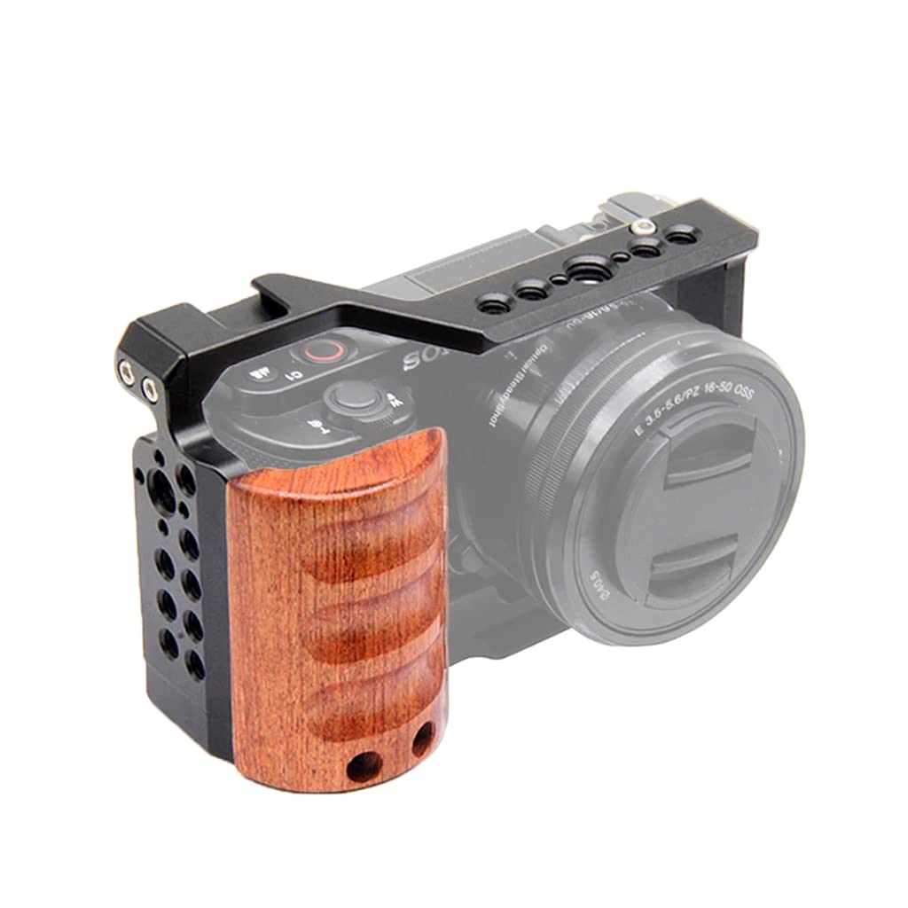 Foto Camera Cage Video per ZV-E10 Riprese per Vlogger Content Creator Must Have per Case Copertura di Sicurezza Maniglia Grip Protector Accessori