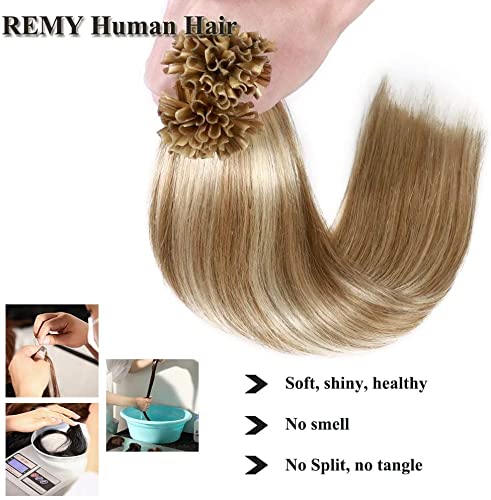 Extensions Cheveux Kératine à Chaud 100% Naturels Remy - Longueurs 49-60-66 Cm, 1g, France