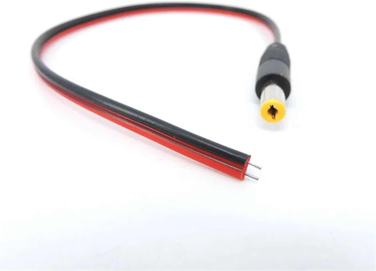 50pcs 5.5x2.1 mm DC Male Female DC Power Pigtail Cable Jack(DC Male 50pcs)