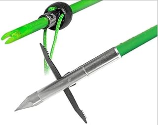 TRUGLO TG140B1G Speed-Shot Bowfishing Arrow FG, CARPEDO Point, Green, One Size