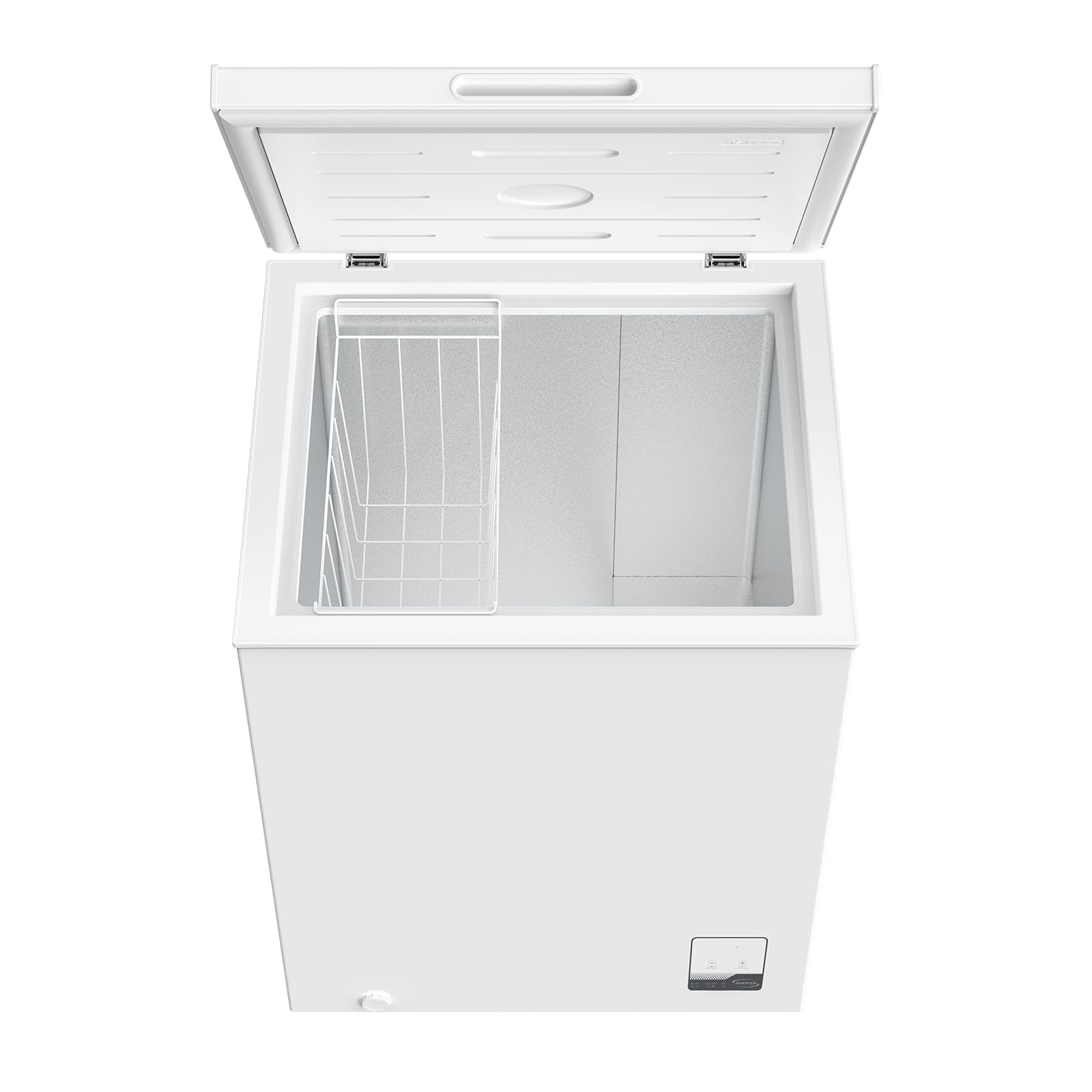 CHiQ Congélateur Coffre 142L Inverter 63,5x55,6x83,5cm -32℃ Faible Bruit