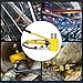 KOERZORE 20 Ton Hydraulic Cylinder Jack, Heavy Duty 4 Inch Stroke Porta Power Ram with Hand Pump, Single Acting Lifting Cylinder for Machinery, Construction, Repair