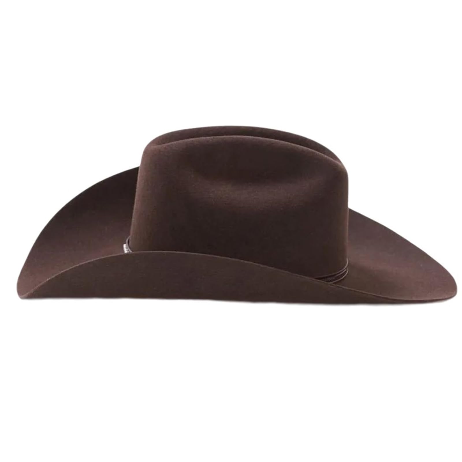 Sombrero Vaquero de Ala Corta, Estilo Occidental Informal para Hombre y Mujer, Unisex