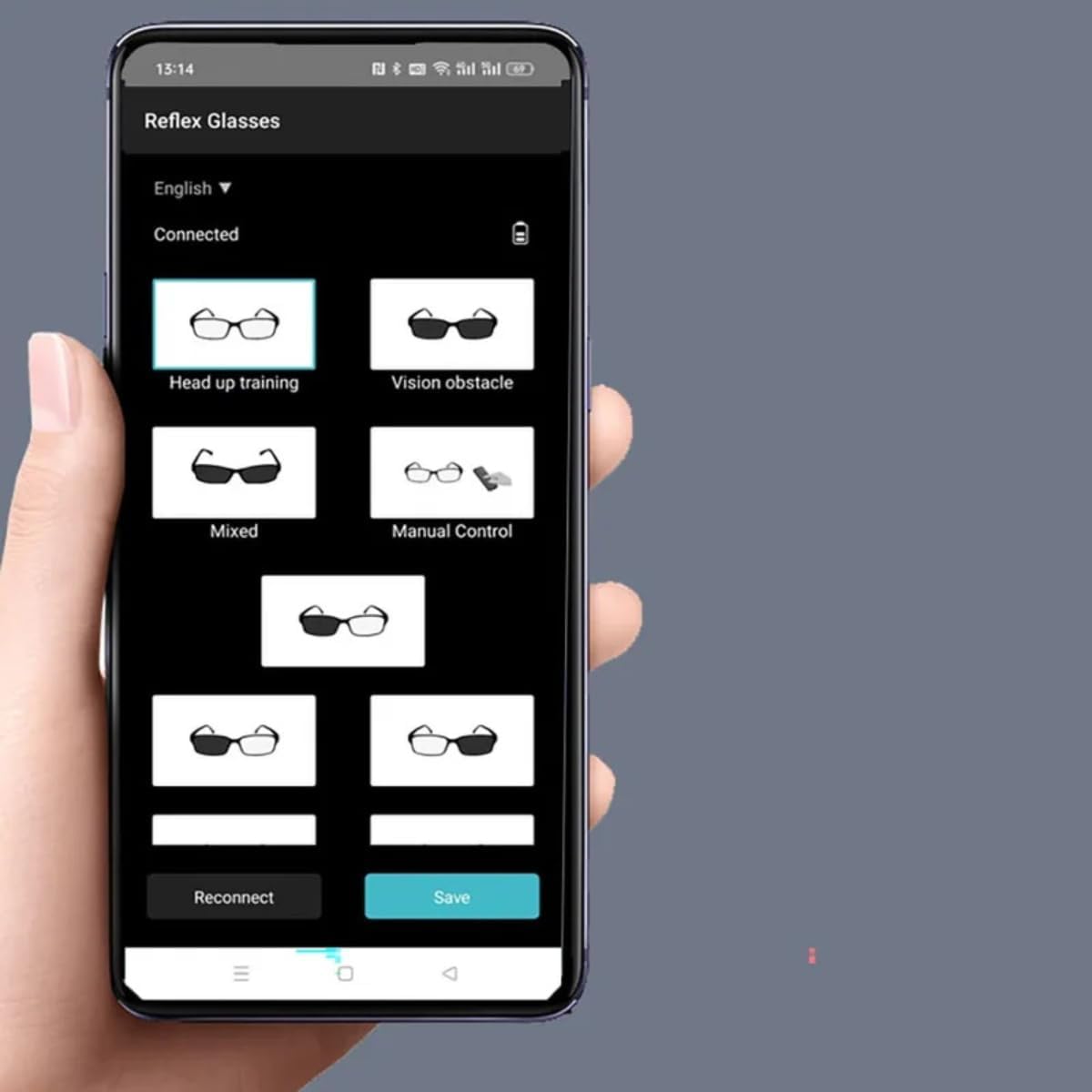 Reflex Glasses for Sports Training - Peripheral Vision & Reaction Speed Enhancer - Boxing Baseball Tennis Agility Trainer for Athletes & Coaches