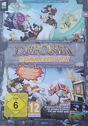 Preisvergleich Produktbild DEPONIA Sammleredition (alle 4 Teile in einer Edition)