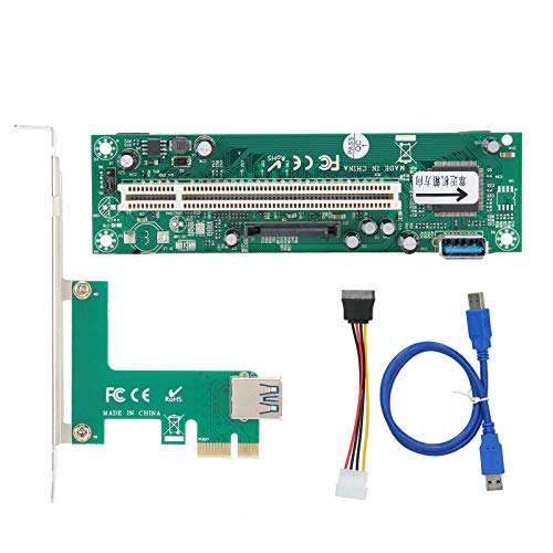 Adaptateur PCI Express vers PCI stable via contrôleur ASM1083 et alimentation 4 broches