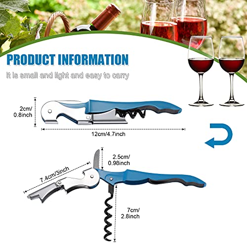 image for BBTO Waiter Corkscrew Wine Openers Wine Key for Bartenders Multi Color