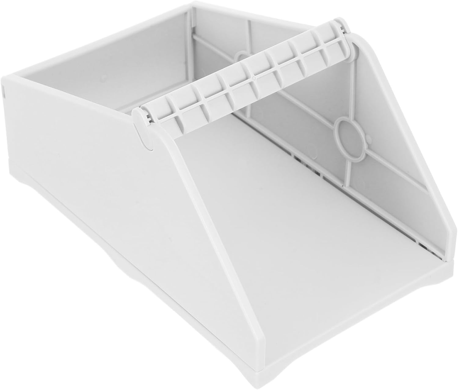 Thermal Printer Paper Stand for Desktop Label Printers, White Plastic