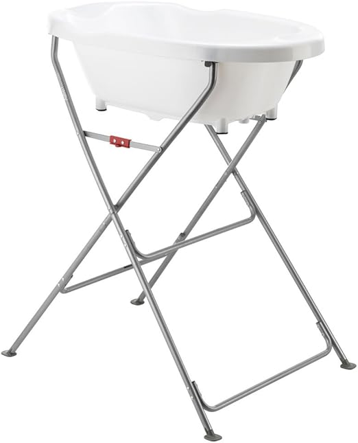 Aubert Concept Support De Baignoire Gris Tuyau De Vidange Et Pieds Anti Derapants Amazon Fr Bebe Et Puericulture