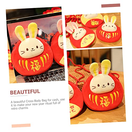 JUMPLAWN うさぎの財布 お正月うさぎバッグ 春の正月マネー
