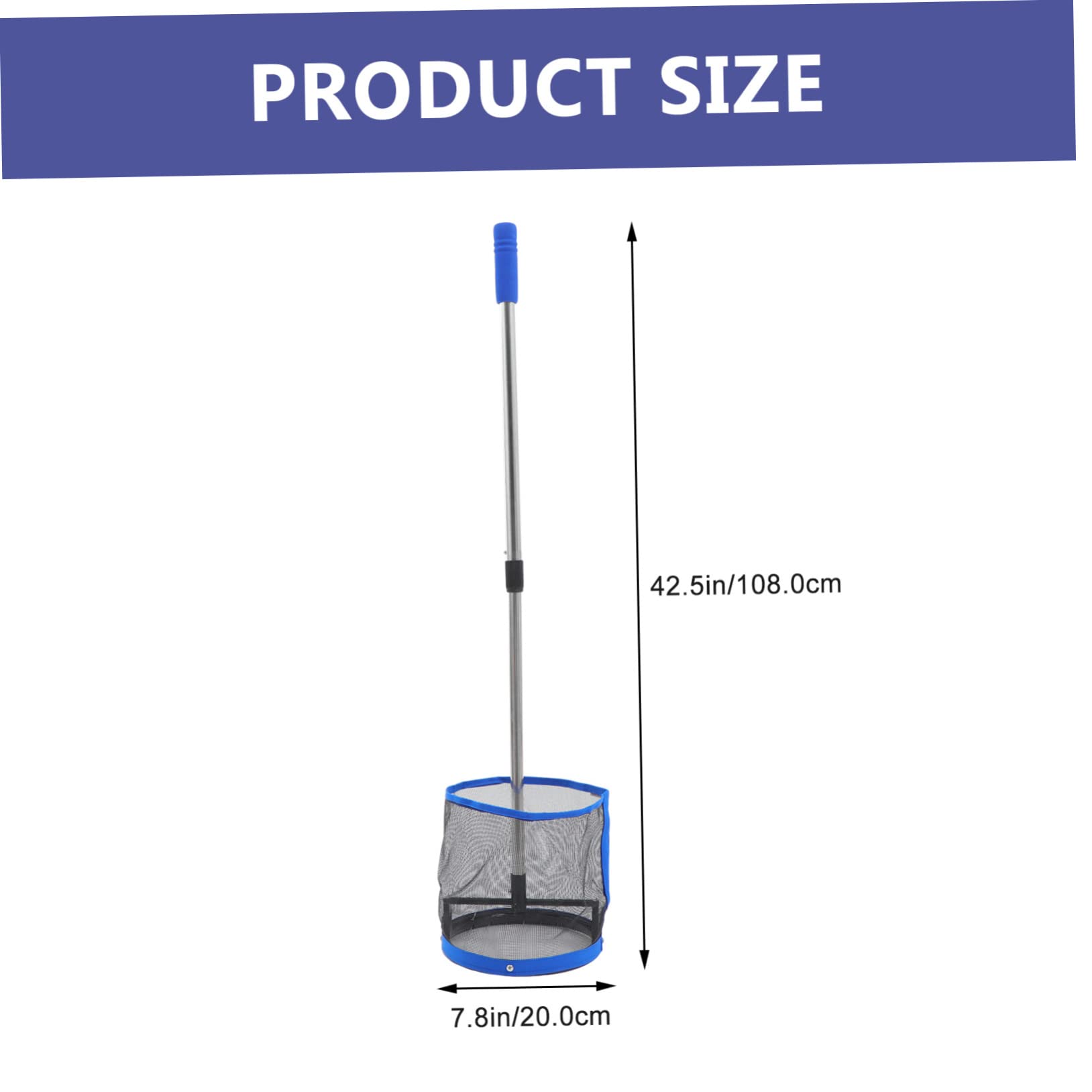 VICASKY Portable Table Tennis Ball Picker Lightweight Durable Pingpong Ball Collector with High Strength Spring Easy to Use for Efficient Collection and Training