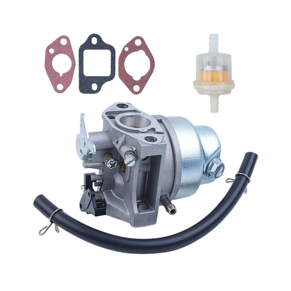Kit de filtro de manguera de combustible y junta de carburador compatible with motor de cortacésped GCV160, GCV160LA, HRB216, HRR216, HRS216, HRT216 y HRZ216.