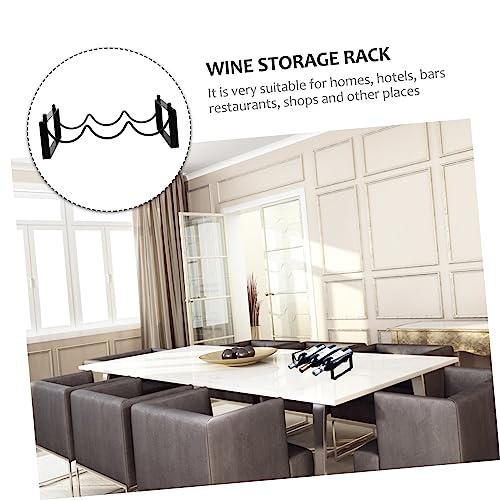 Soporte de vino de hierro apilable Zerodeko miniatura 4
