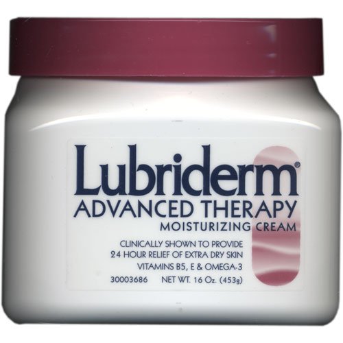 Lubriderm Advanced Therapy Moisturizing Cream, 16-ounces (Pack of 2)