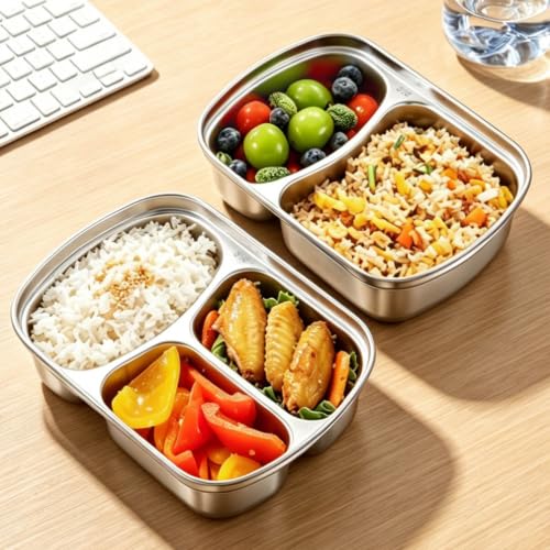 Ruarby Repas emballé en acier inoxydable de récipient de déjeuner de, B – vue 5