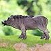 Gemini&Genius Warthog Animals Action Figure Toys for Kids (Wild Boar)