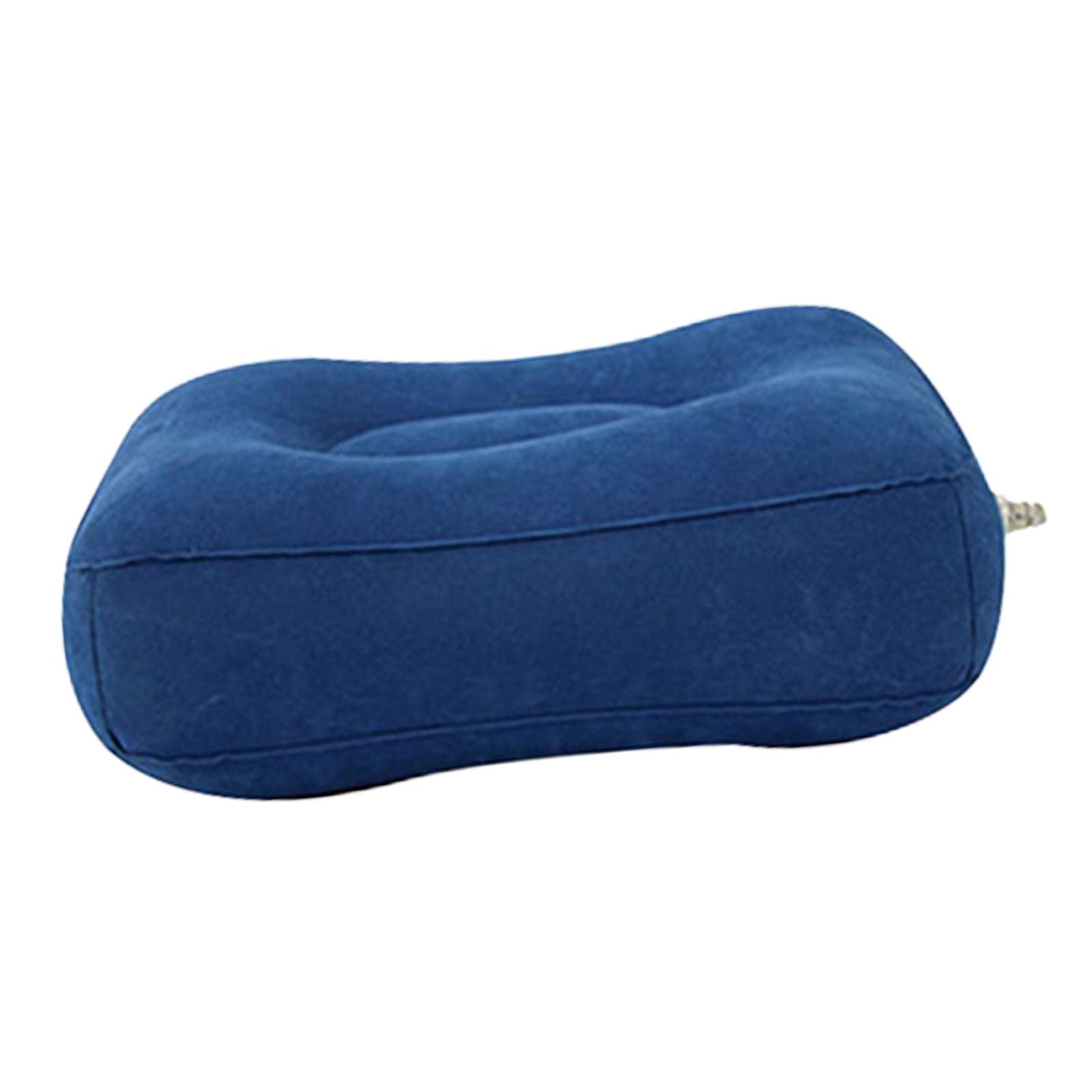 Set di 5 cuscini poggiapiedi gonfiabili in PVC per casa, aereo e campeggio, blu, 42 x 32 x 20 cm