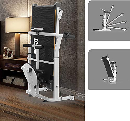 Caminadora mecánica plegable pequeña con display LED miniatura 3