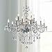Saint Mossi Modern K9 Crystal Chandelier Lighting LED Ceiling Light Fixture Pendant Chandelier for Livingroom 12 E12 Bulbs Required Width 31 inch x Height 32 inch