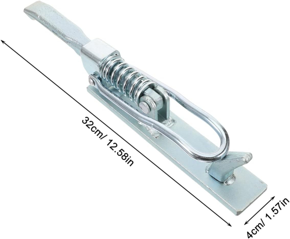 GARVALON Heavy Duty Spring Lock Buckle for Trailers Coupler for Secure Cargo Transport Versatile Locking for Trucks Containers and Trailers