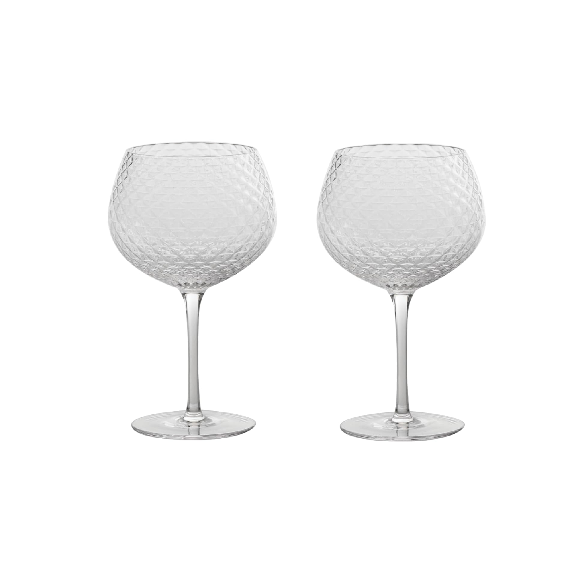 Verre pour Cocktails et Longdrinks en cristal facetté pour l'apéritif