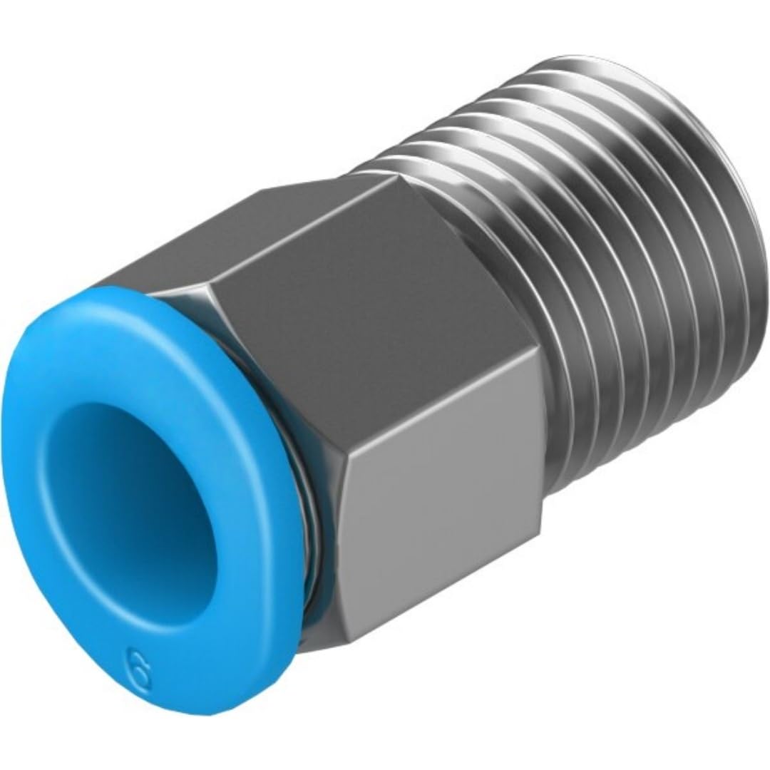 Accesorio a presión QSM-1/8-6 para evitar fugas de aire comprimido en circuitos, 10 uds