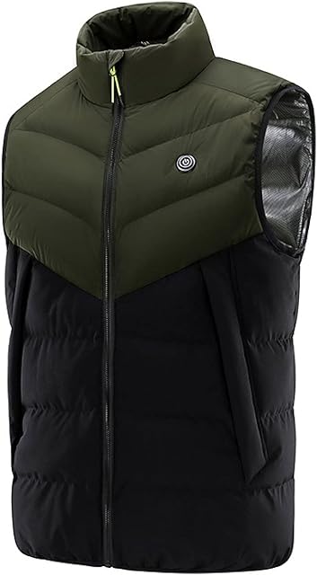 VPQILH Heated Vests For Women Menclearance Women's Adjustable Temperature Electric USB Rechargeable Men's Shirts Clothing Heated Waistcoat for Outdoor Camping Riding Hiking