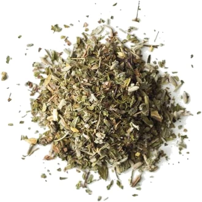 Rishi Tea Lavender Mint Herbal Tea - Organic, Caffeine Free Loose Leaf, Calming Lavender with Peppermint & Sage - 8.81 Ounces, 62+ Servings