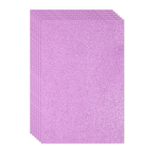 Mousse EVA scintillante violet foncé 40x60cm pour décors en relief