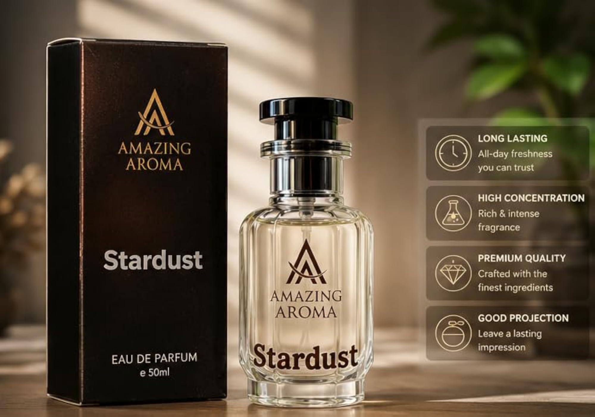 Aroma Stardust Perfume for Men & Women, 100ml