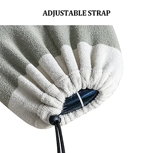 Woowave Surfboard Sock Cover Anti-Uv Board Bag Quick Dry Anti-Collision Protective Bag For Outdoor Travel, Suitable For All Types Of Boards (Size 6'6, Green, Shortboard) #TOP4