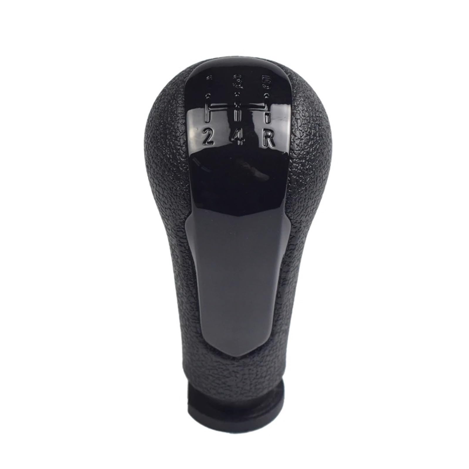 Sauanmnktp Black Gearshift Knob For Chevrolet Matiz For Spark M300 2011-2016 Car 5 Speed Manual Gear Shift Knob Leather Gaiter Boot Cover(Black)