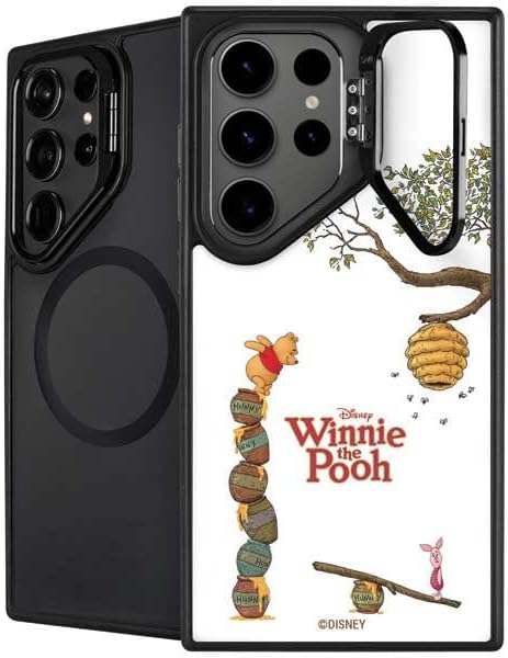 Skinit Kickstand Phone Case Compatible with Galaxy S25 Ultra - Officially Licensed Disney Winnie The Pooh Portrait Design