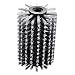 Produktbild Güde 94424 Ersatzbürste Hart zu GUB 500 (Zubehör für Universalbürste GUB 500, aus Nylon, geeignet für Stein- / Betonflächen) Grau 16 cm