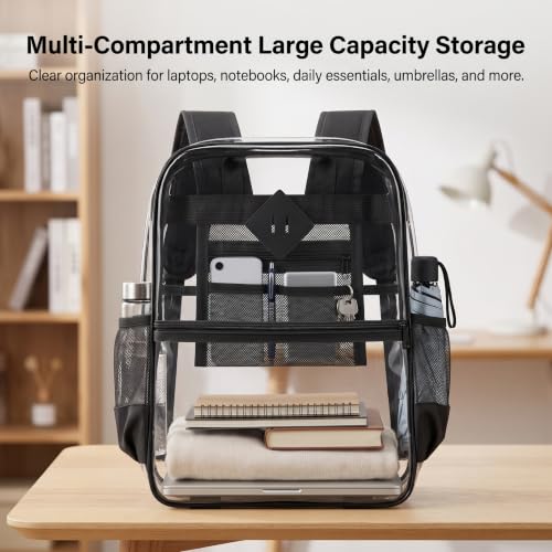 Mochila transparente para estadios que agiliza el control de seguridad 6
