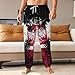 Polish Flag Eagle Mens Athletic Workout Jogger Sweatpants for Men with Pocket and Drawstring M