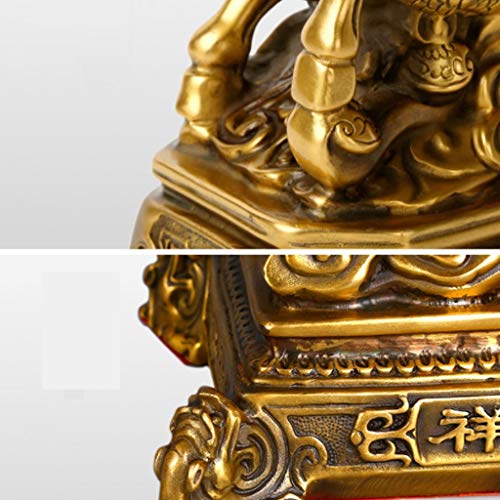 Statue de la chance Feng Shui Kylin idée cadeau maison bonheur - 5