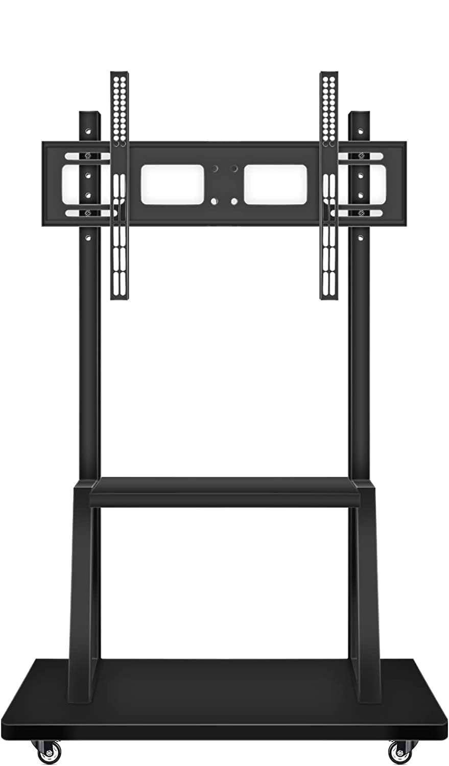 Mobile TV Cart,JYXOIHUB, Rooling TV Stand with Wheels for 60 to 100 Inch LCD LED OLED Plasma Flat Panel Screens up to 330lbs AVA1500-60-1P (Black)