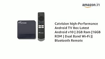 Catvision high-Performance Android | Latest Android v10 | 2GB Ram