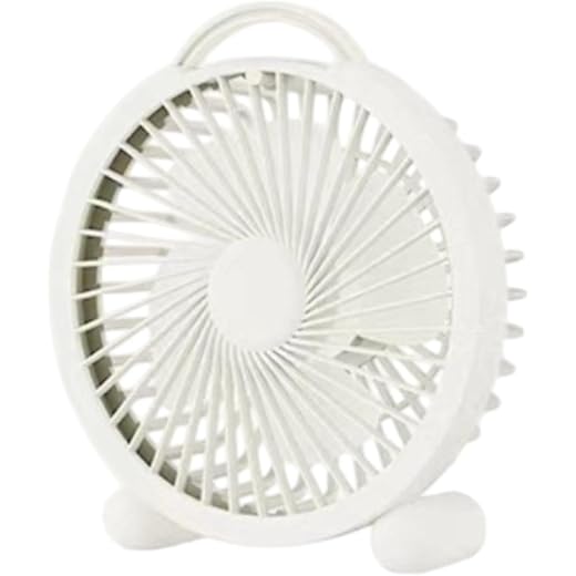 TRENDIVIBE USB Desk Fan Quiet Strong Wind Office Fan Mini US